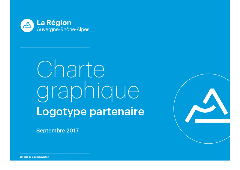 Charte graphique Région Auvergne-Rhône-Alpes