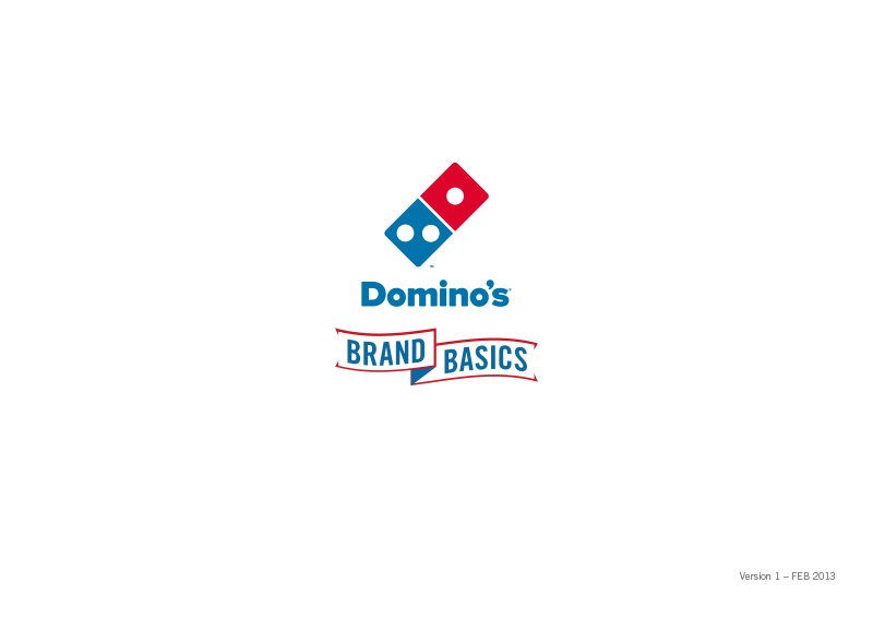 Charte graphique Dominos