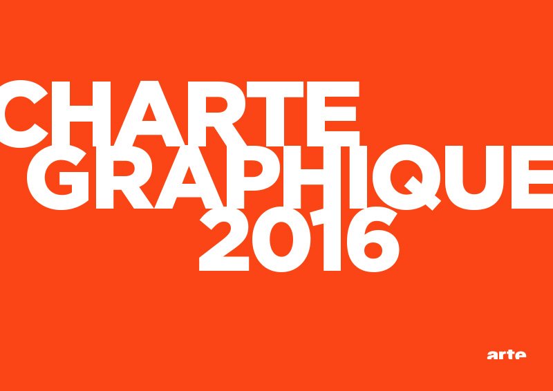 Charte graphique Arte