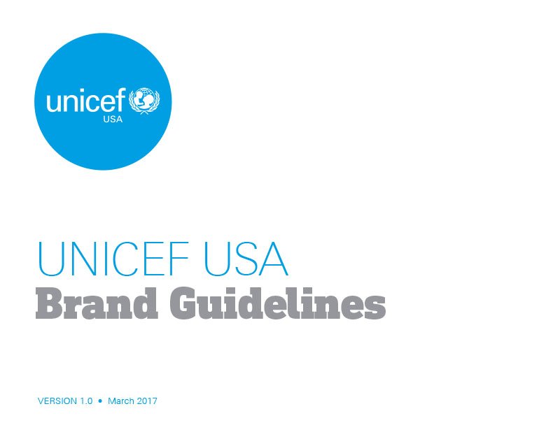 Charte graphique UNICEF 2017