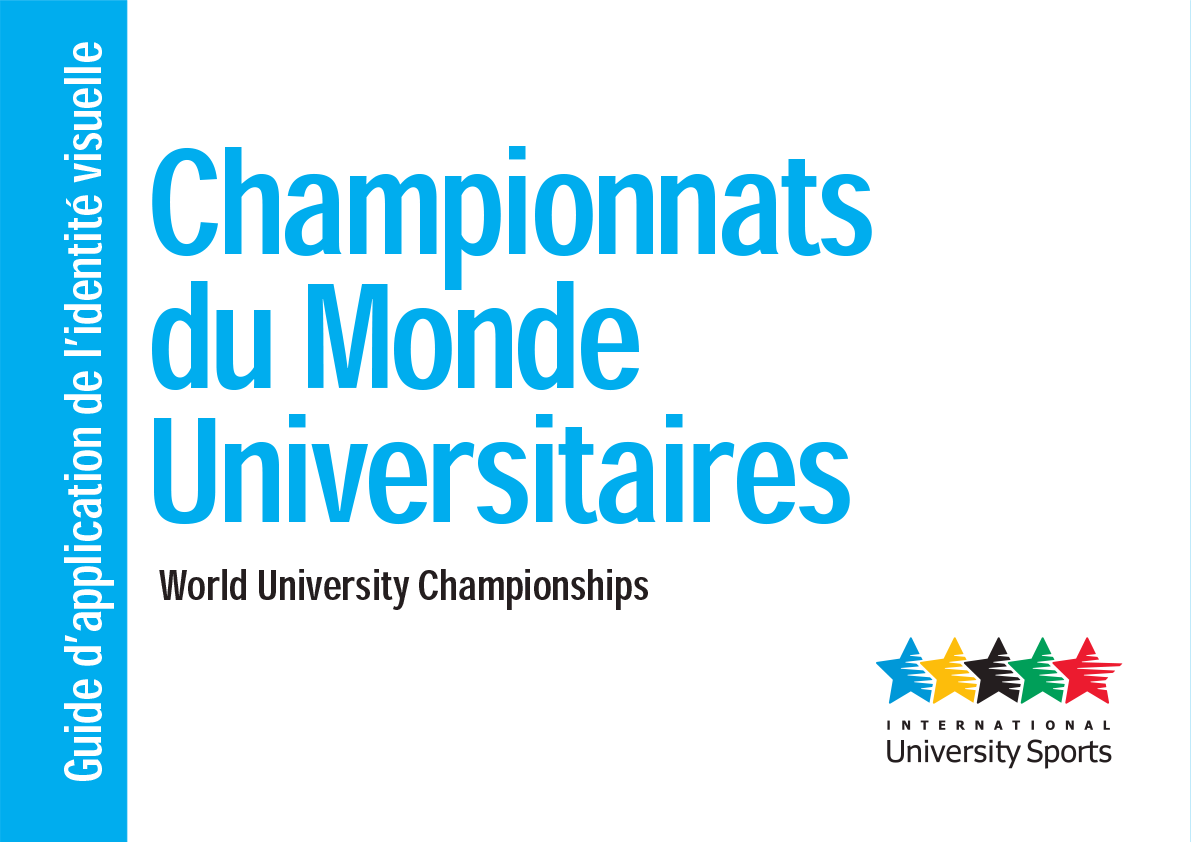 Charte graphique Championnats du Monde Universitaires 2004