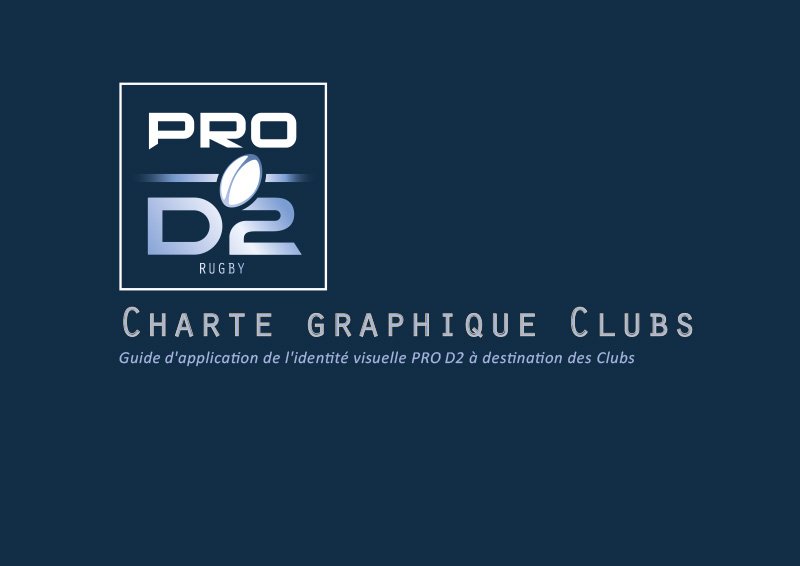 Charte graphique Pro D2 Rugby 2012