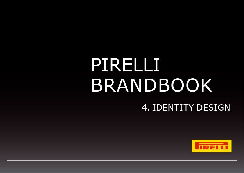 Charte graphique Pirelli 2020