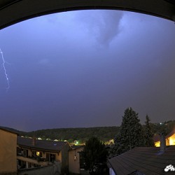 Orage à Brignais 31 aout 2011